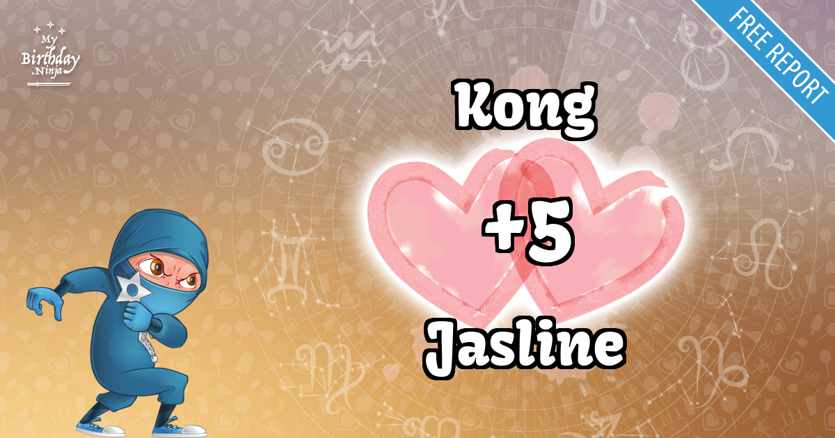 Kong and Jasline Love Match Score
