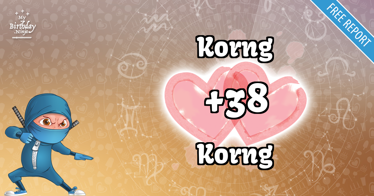 Korng and Korng Love Match Score