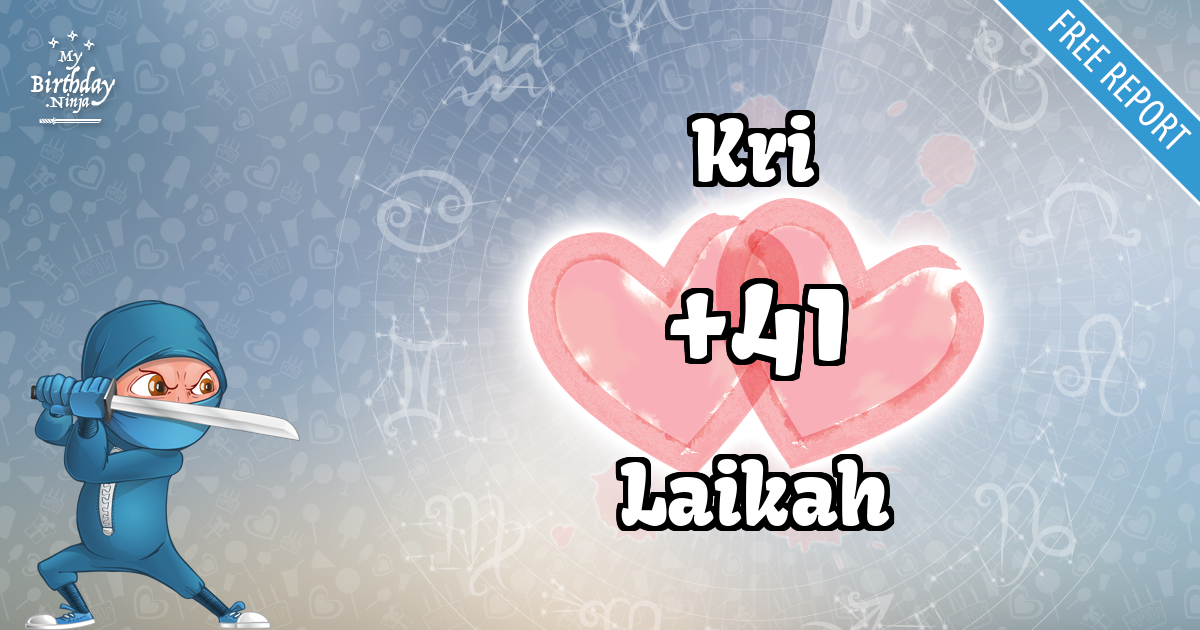 Kri and Laikah Love Match Score