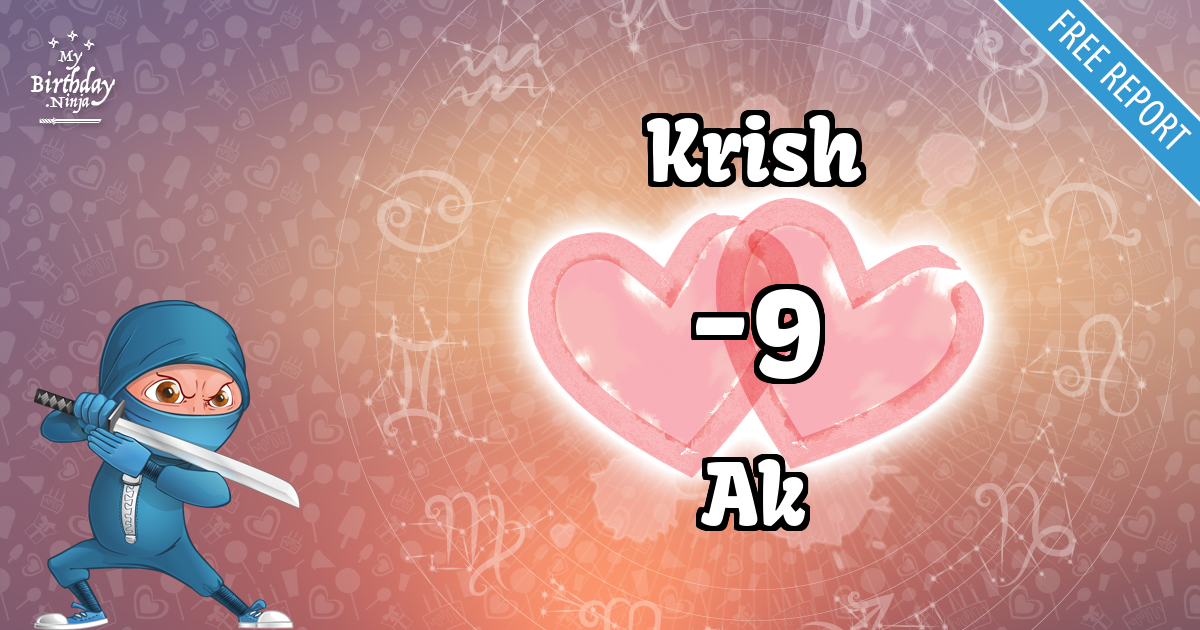 Krish and Ak Love Match Score
