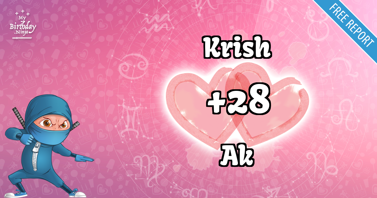 Krish and Ak Love Match Score