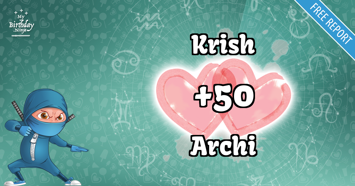 Krish and Archi Love Match Score