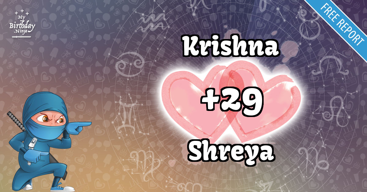 Krishna and Shreya Love Match Score