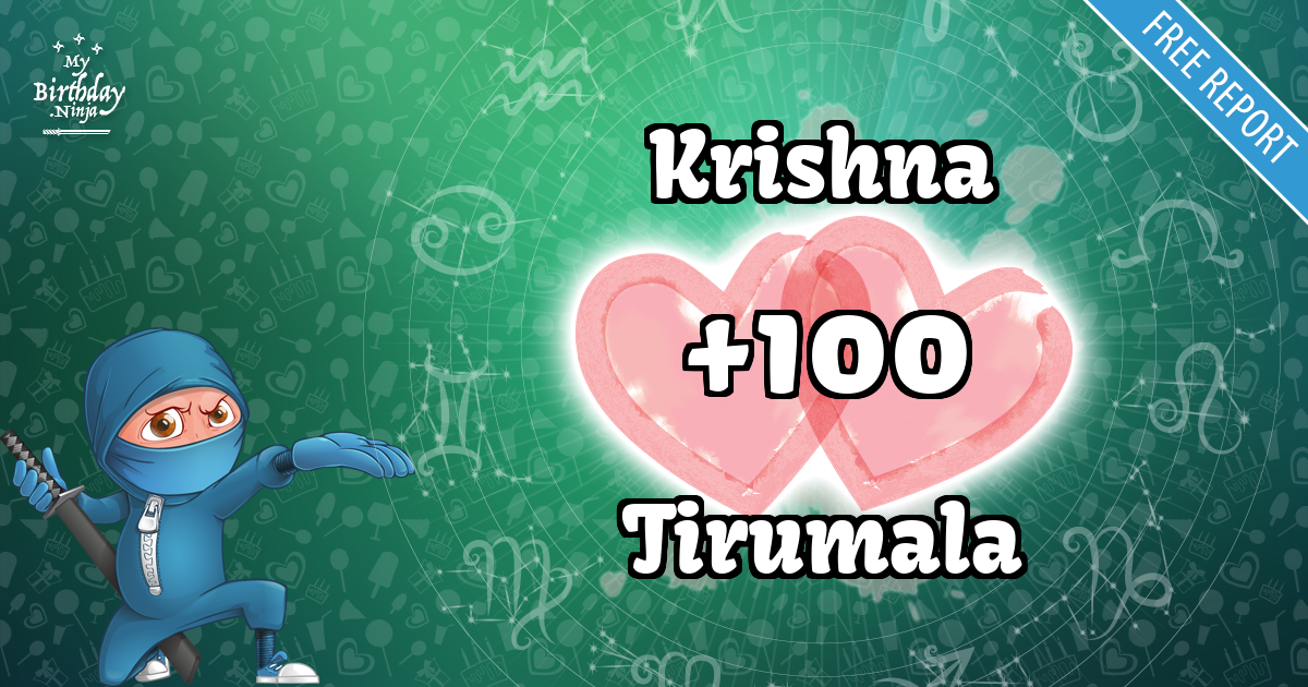 Krishna and Tirumala Love Match Score