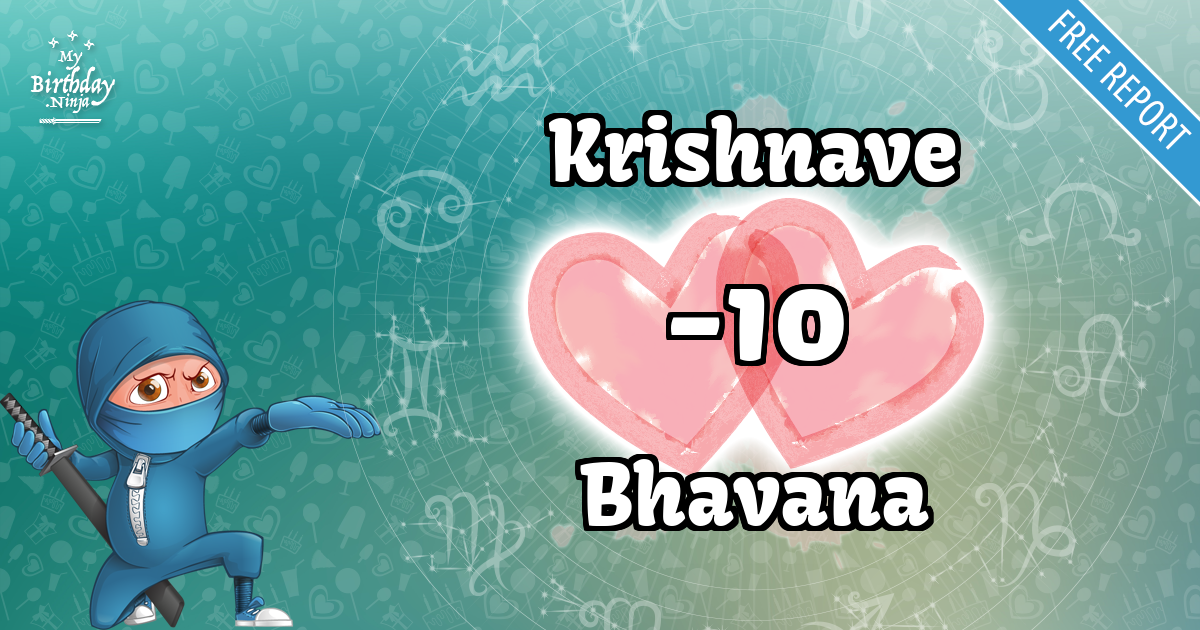 Krishnave and Bhavana Love Match Score
