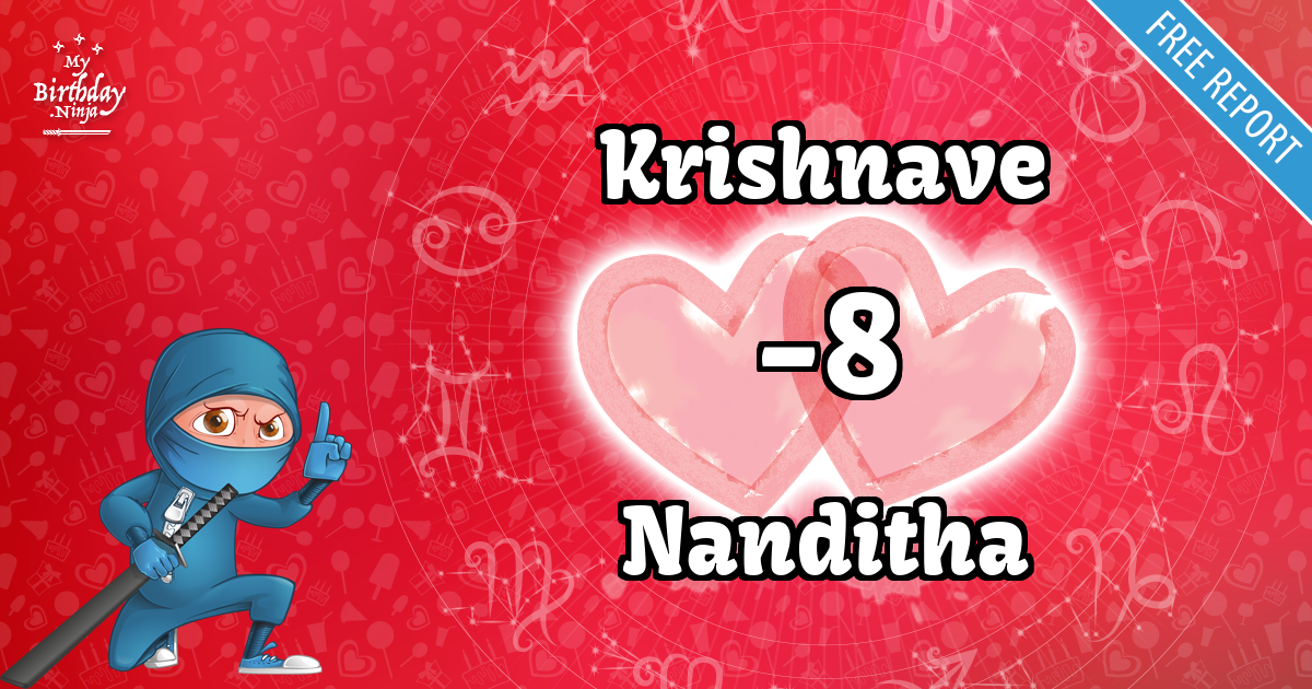 Krishnave and Nanditha Love Match Score