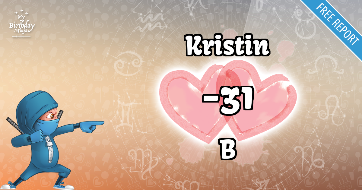 Kristin and B Love Match Score