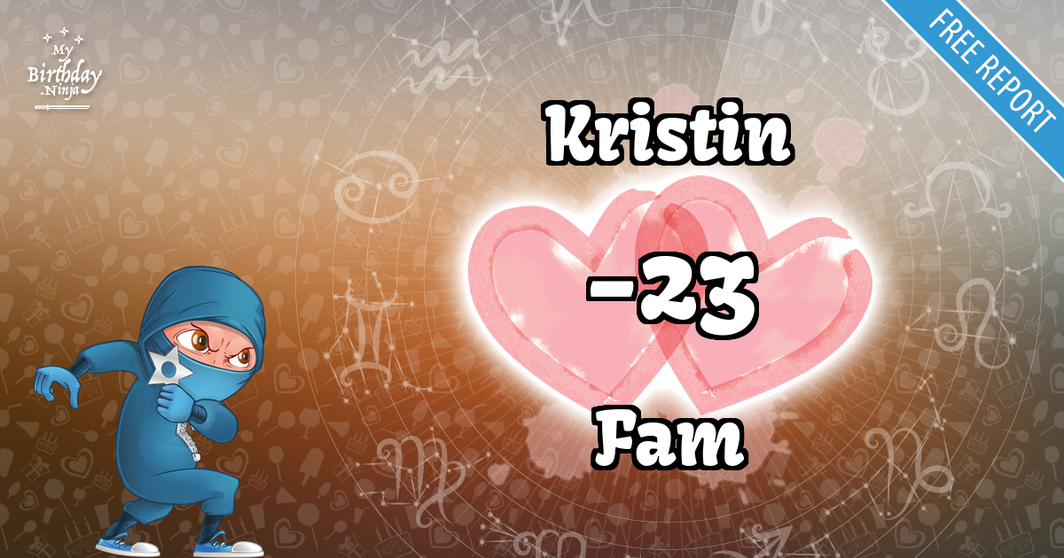 Kristin and Fam Love Match Score