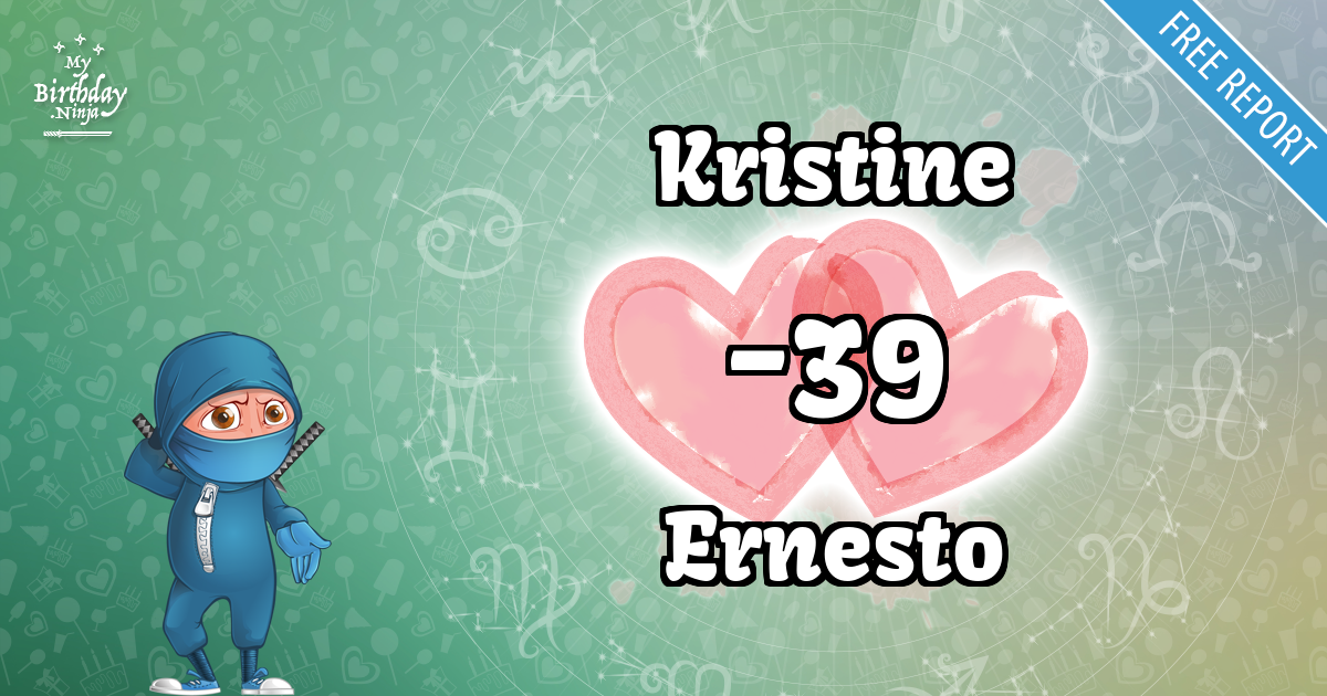 Kristine and Ernesto Love Match Score