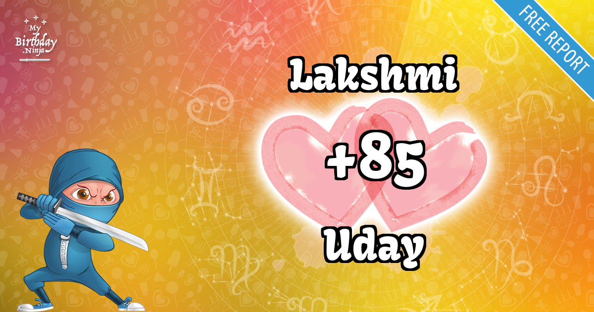 Lakshmi and Uday Love Match Score