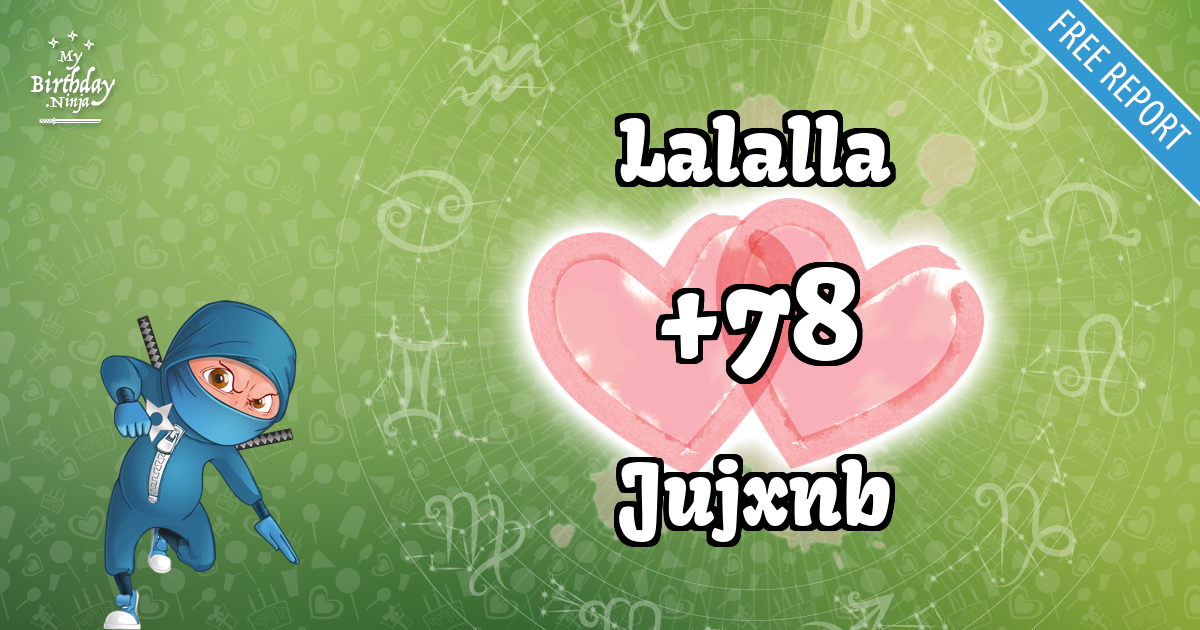 Lalalla and Jujxnb Love Match Score