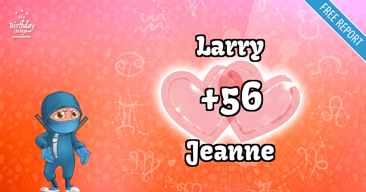Larry and Jeanne Love Match Score