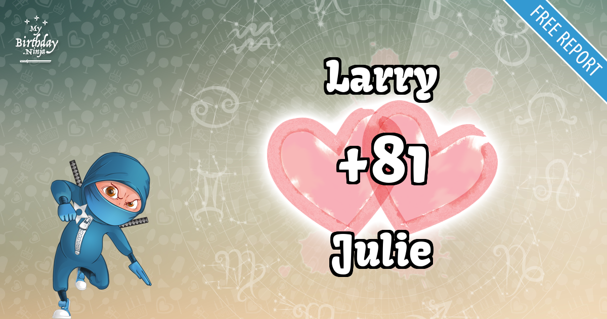Larry and Julie Love Match Score