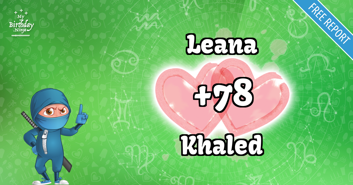 Leana and Khaled Love Match Score