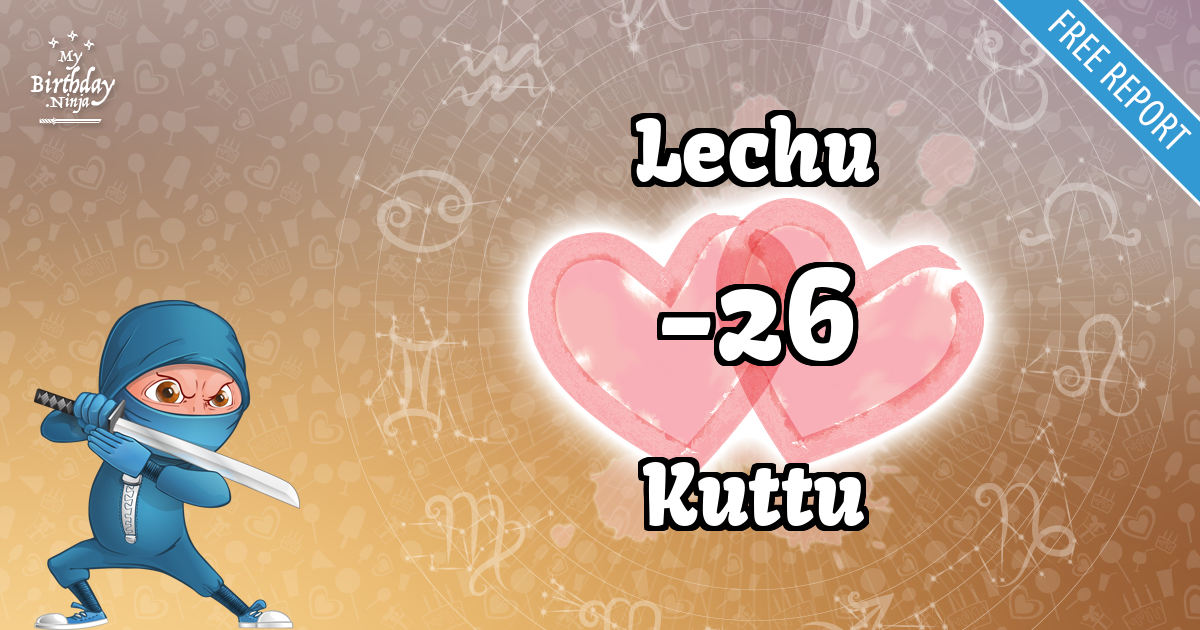 Lechu and Kuttu Love Match Score