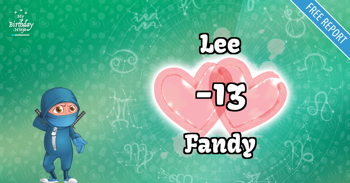 Lee and Fandy Love Match Score