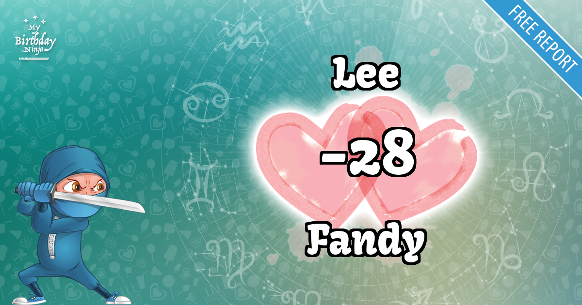 Lee and Fandy Love Match Score