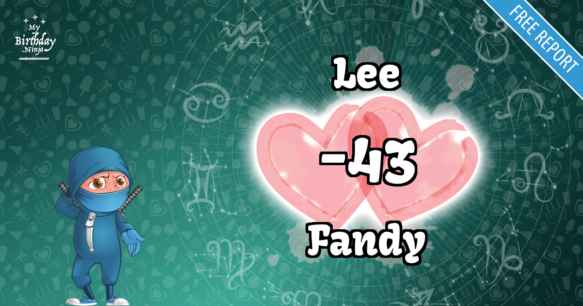 Lee and Fandy Love Match Score