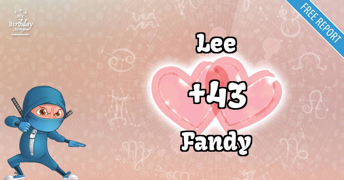 Lee and Fandy Love Match Score