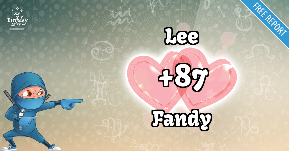 Lee and Fandy Love Match Score