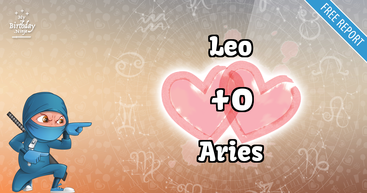 Leo and Aries Love Match Score