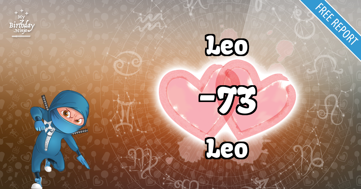 Leo and Leo Love Match Score