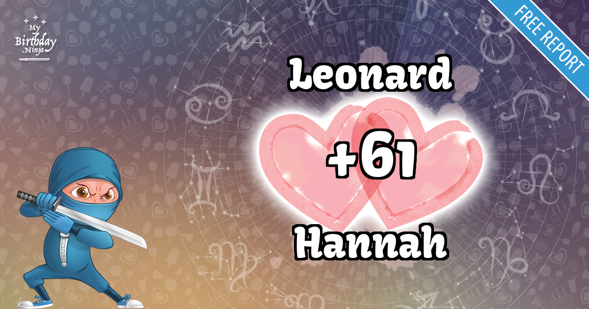 Leonard and Hannah Love Match Score