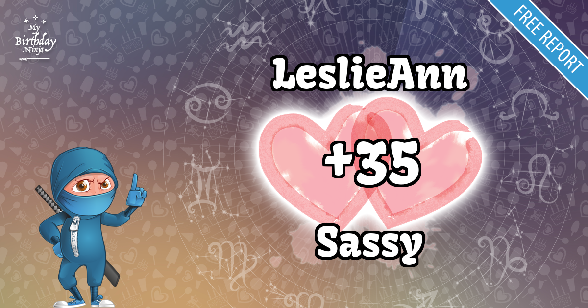 LeslieAnn and Sassy Love Match Score
