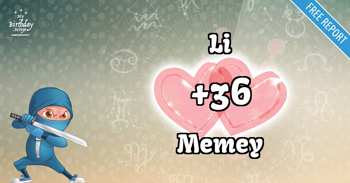 Li and Memey Love Match Score