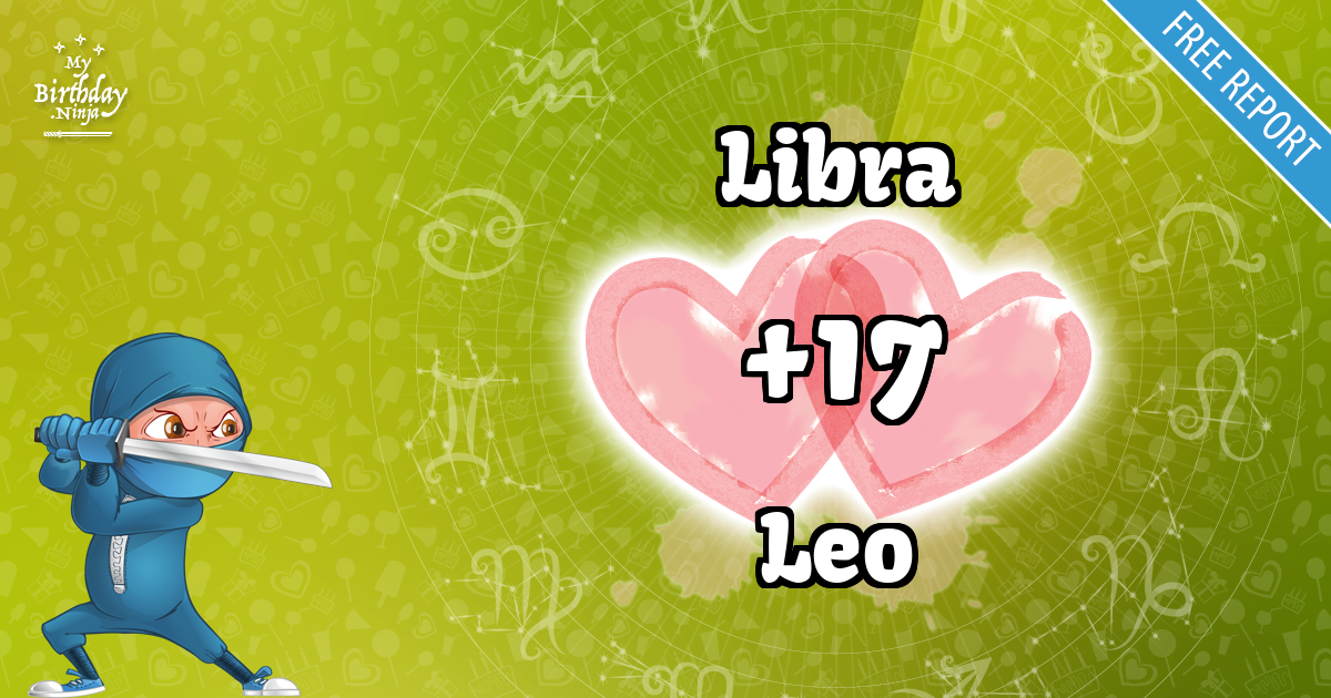 Libra and Leo Love Match Score