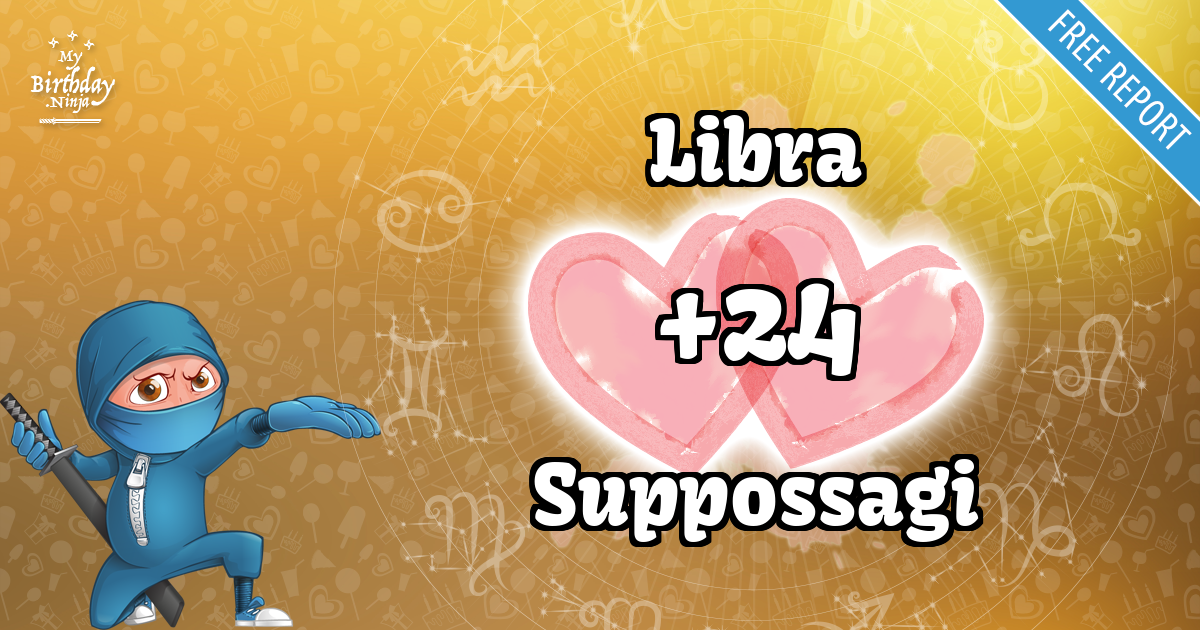 Libra and Suppossagi Love Match Score
