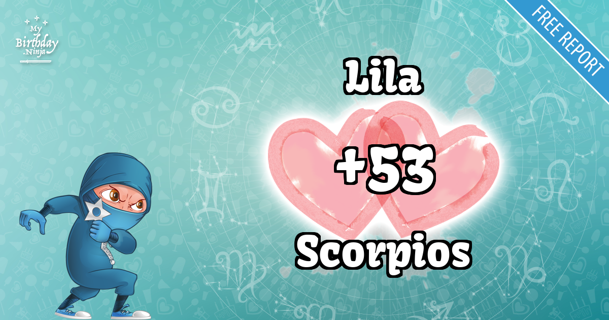 Lila and Scorpios Love Match Score