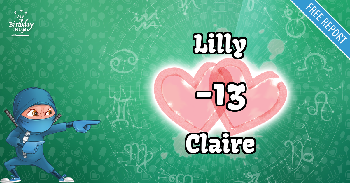 Lilly and Claire Love Match Score