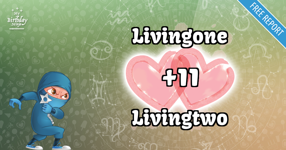 Livingone and Livingtwo Love Match Score