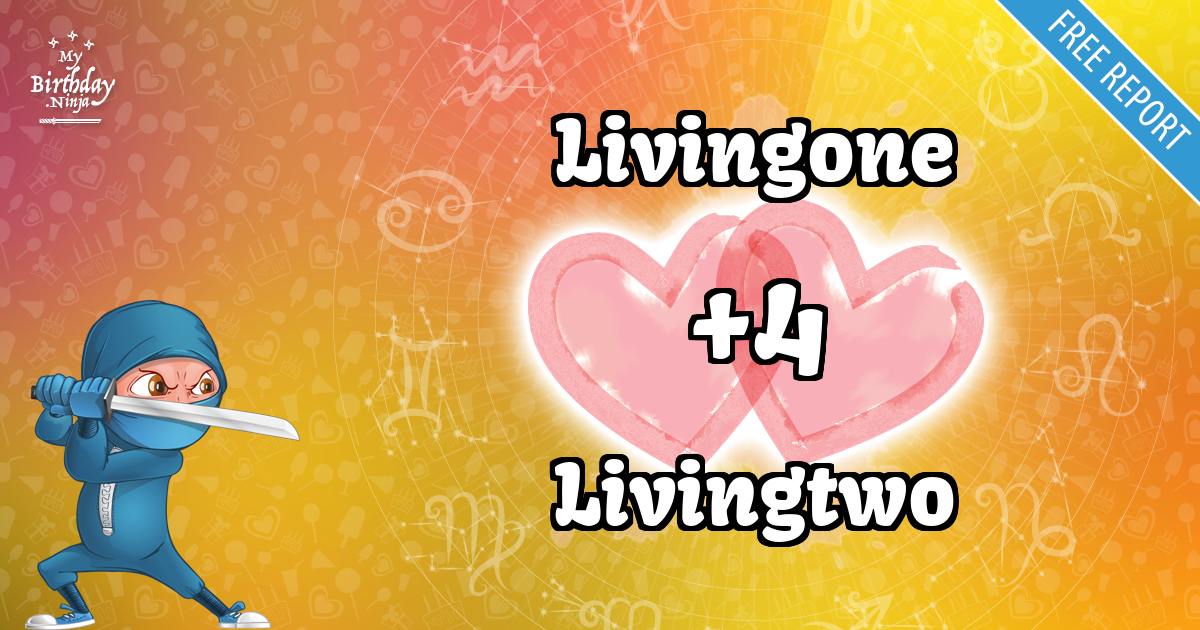 Livingone and Livingtwo Love Match Score