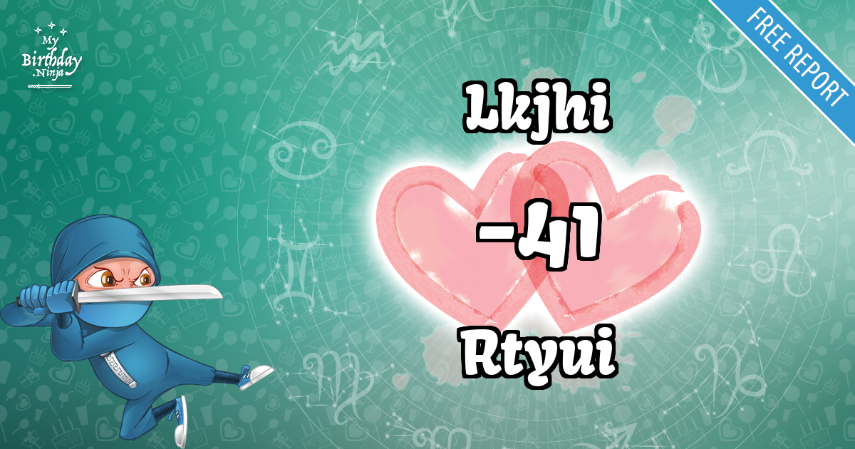 Lkjhi and Rtyui Love Match Score