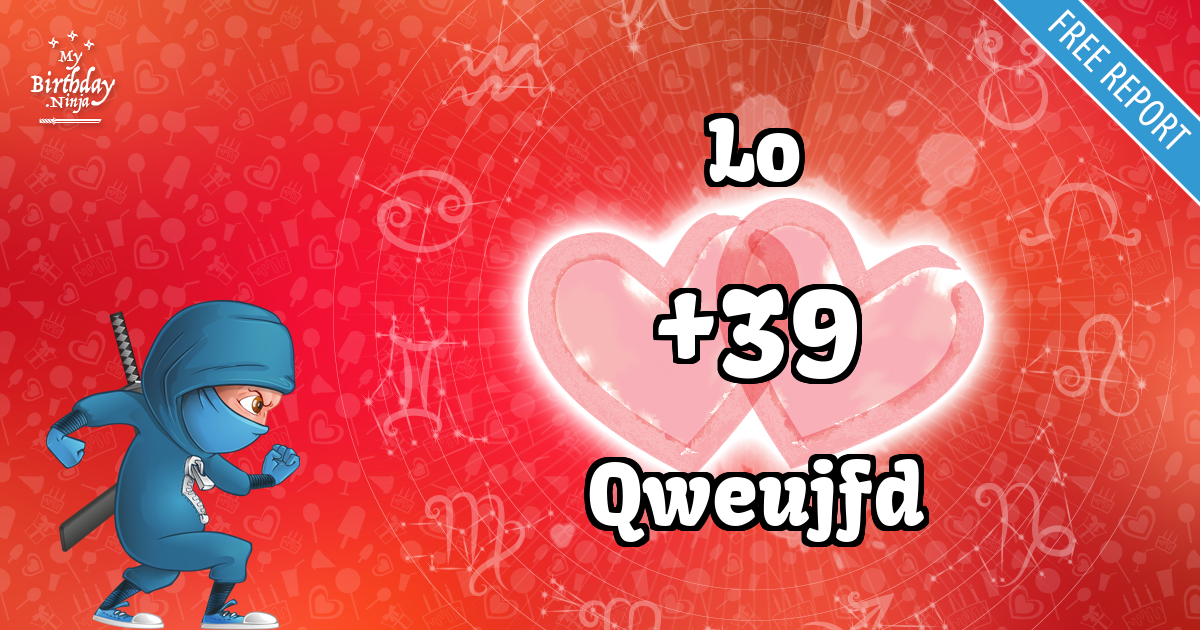 Lo and Qweujfd Love Match Score