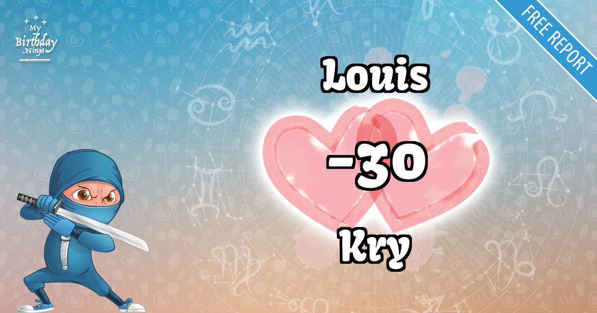 Louis and Kry Love Match Score
