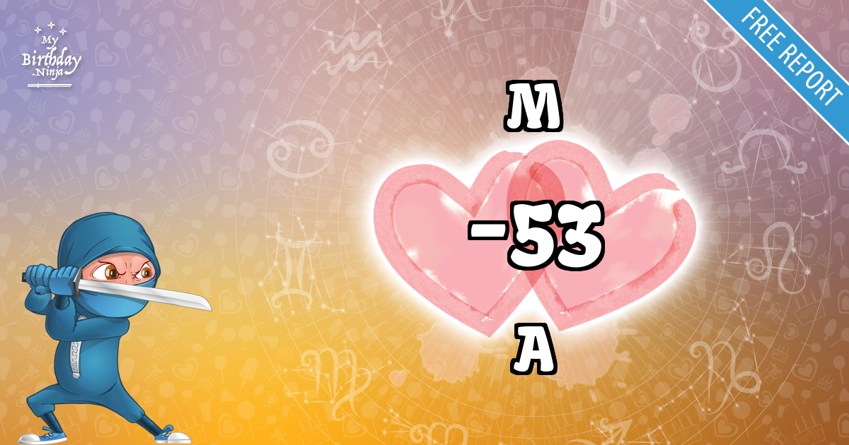 M and A Love Match Score