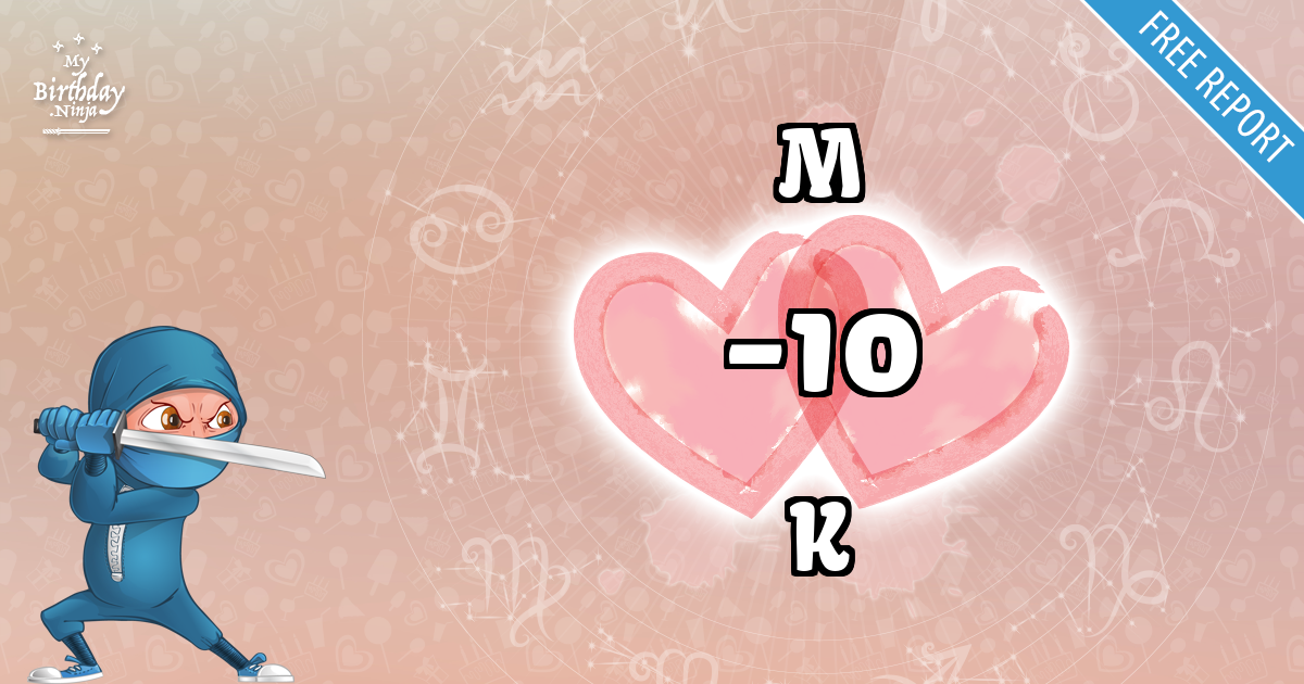 M and K Love Match Score