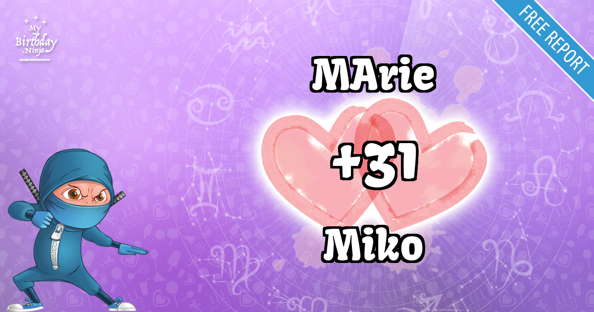 MArie and Miko Love Match Score
