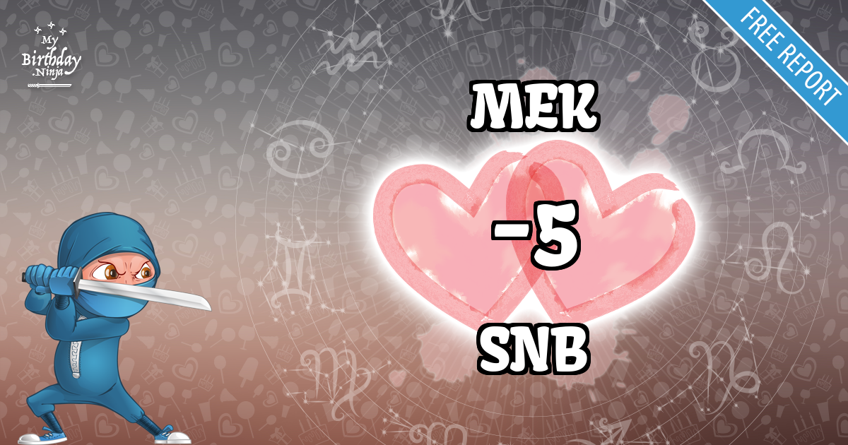 MEK and SNB Love Match Score