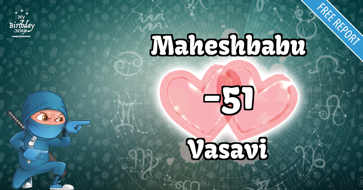 Maheshbabu and Vasavi Love Match Score