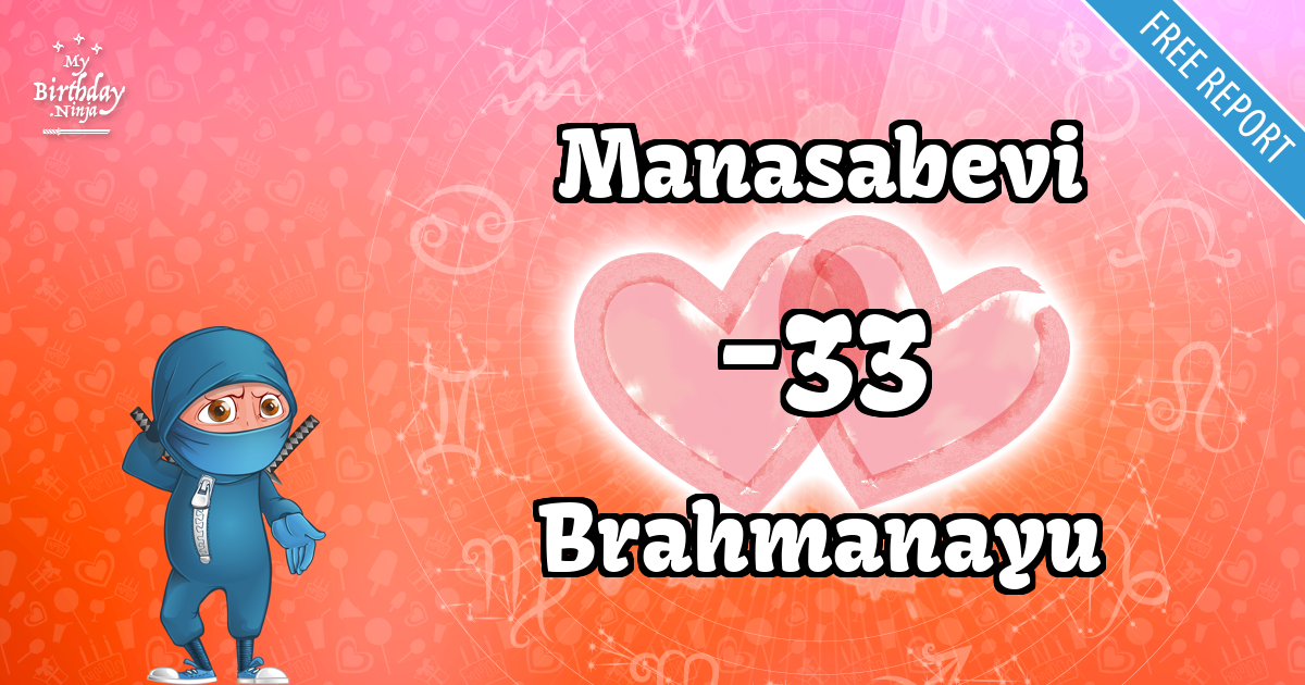 Manasabevi and Brahmanayu Love Match Score