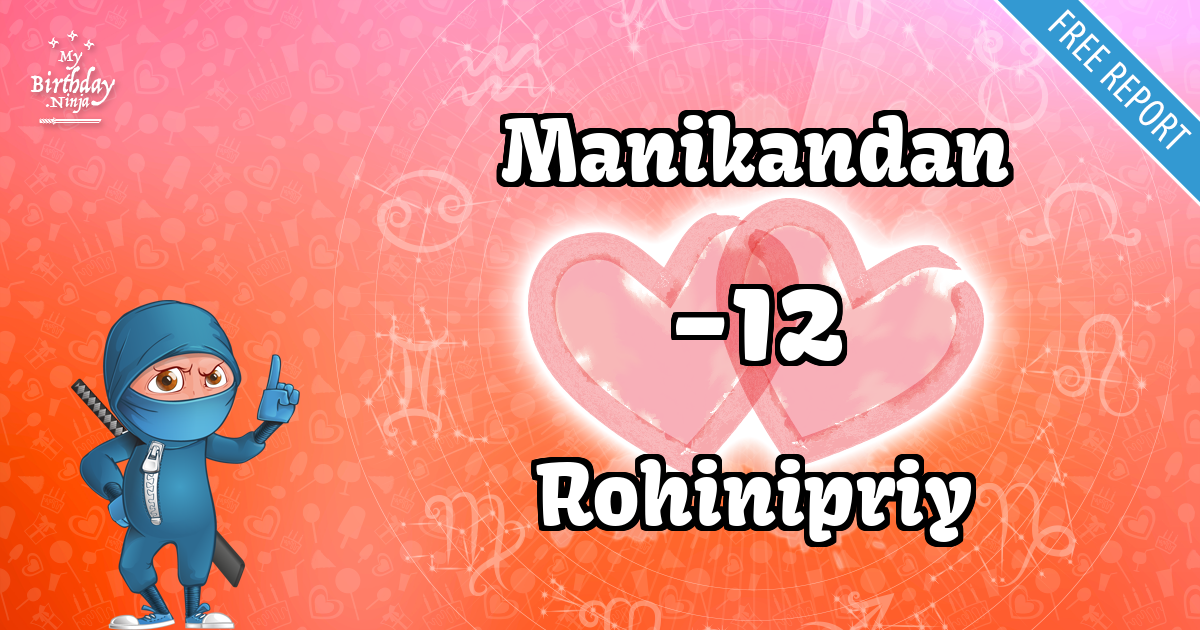 Manikandan and Rohinipriy Love Match Score
