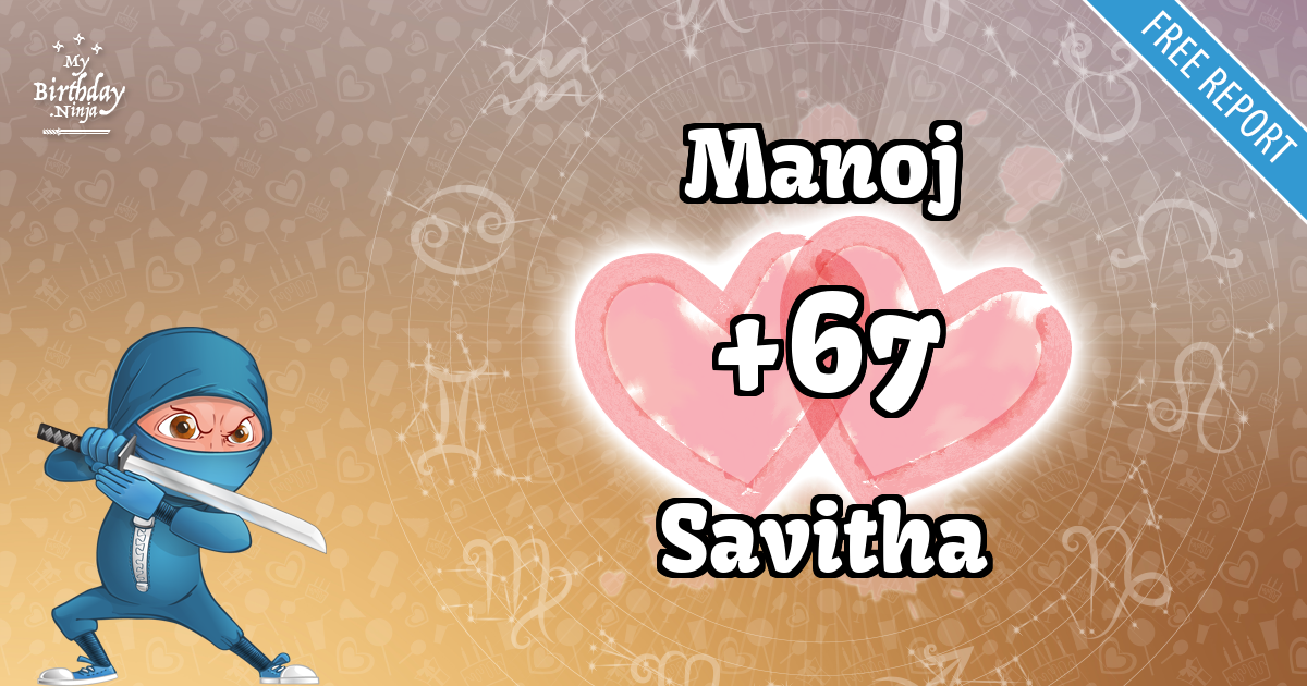 Manoj and Savitha Love Match Score