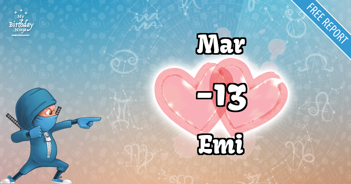 Mar and Emi Love Match Score
