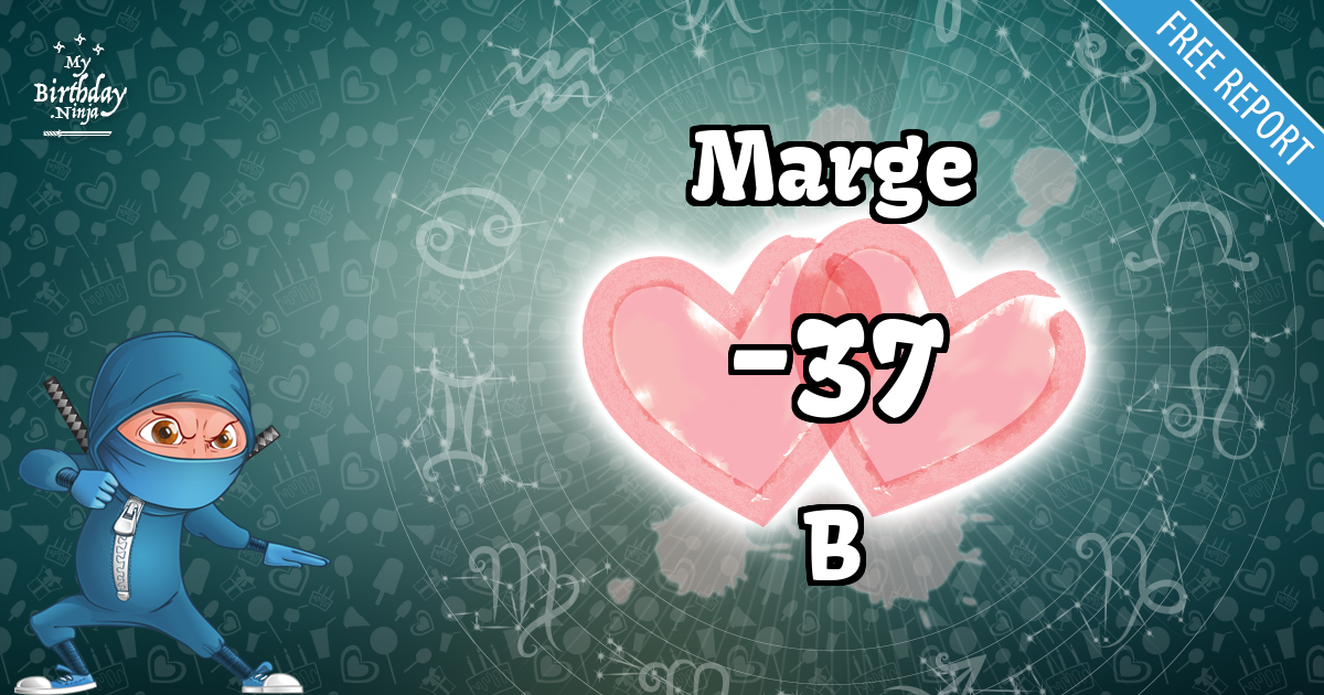Marge and B Love Match Score