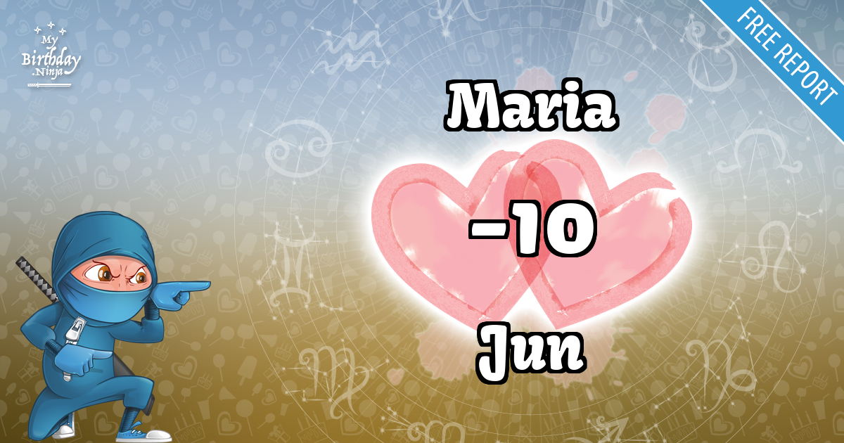 Maria and Jun Love Match Score