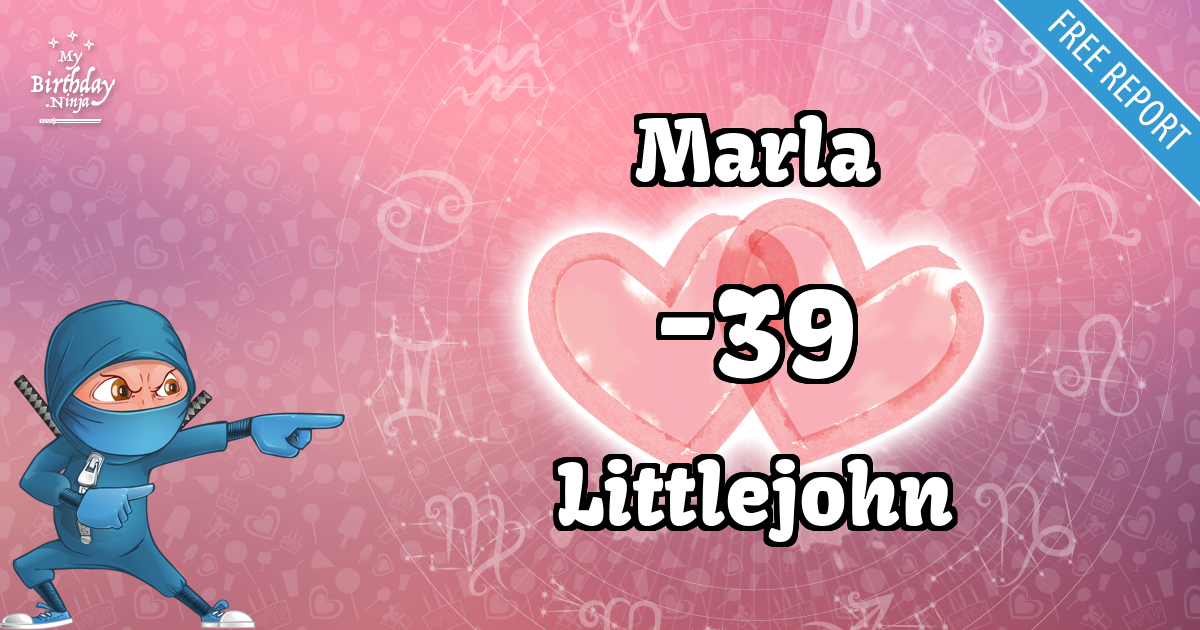 Marla and Littlejohn Love Match Score
